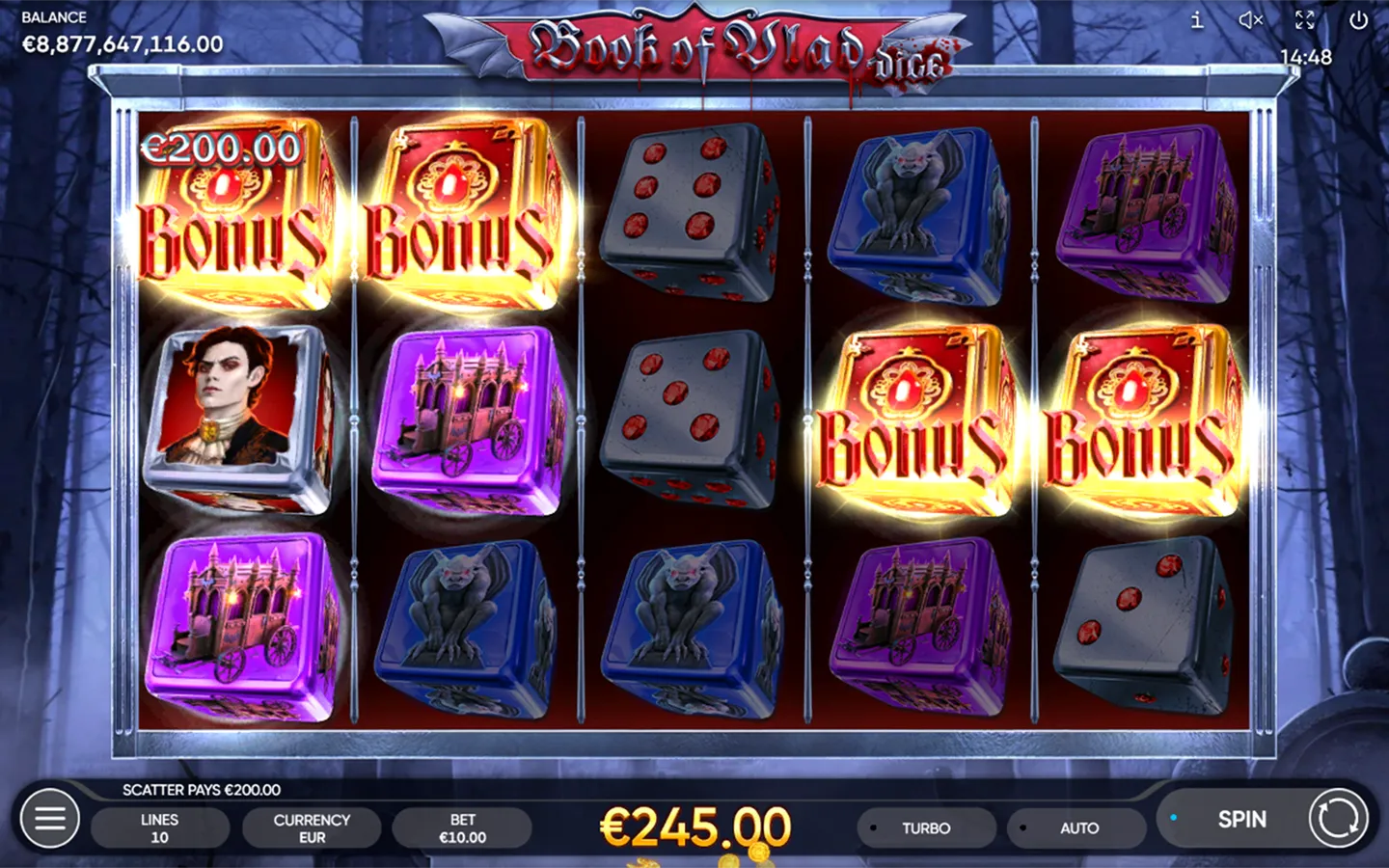Book of Vlad dice