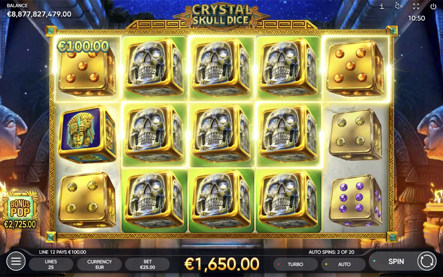 Crystal Skull Dice
